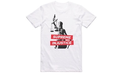 Supreme Injustice t-shirt